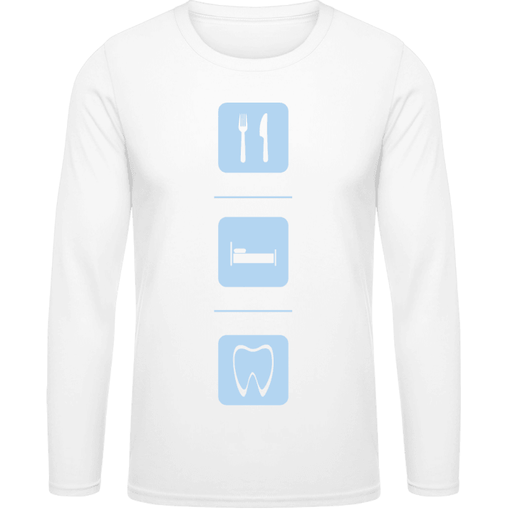 Dentist's Life Shirt met lange mouwen contain pic