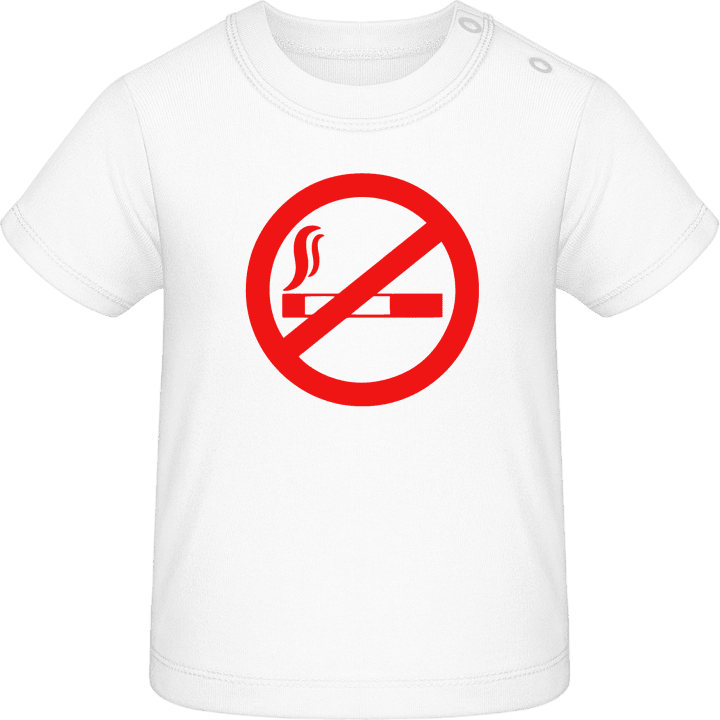 No Smoking T-shirt bébé contain pic