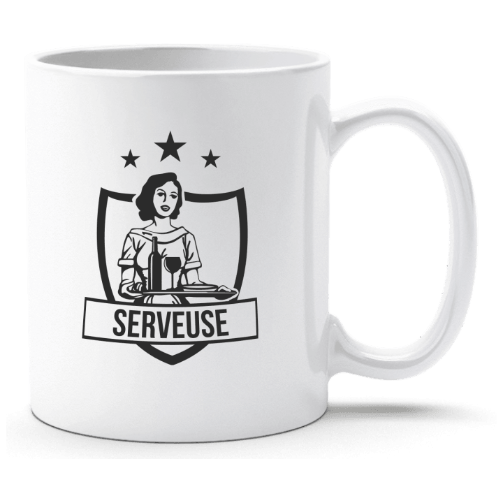 Serveuse blason Cup contain pic