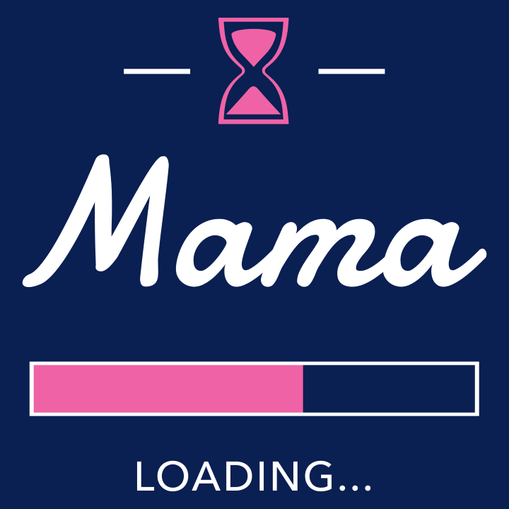 Mama loading progress T-shirt för kvinnor 0 image