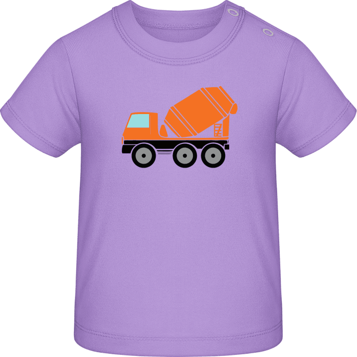 Construction Truck T-shirt för bebisar contain pic