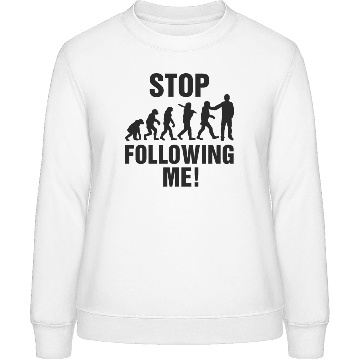 Stop Evolution Frauen Sweatshirt 0 image
