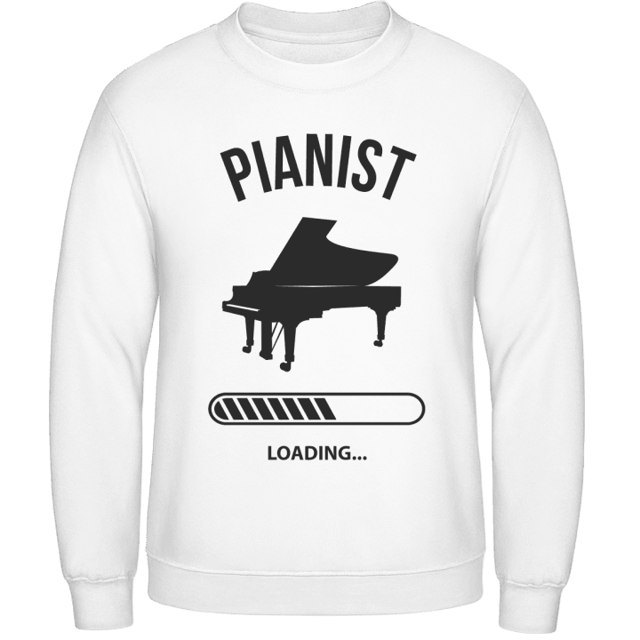 Pianist Loading Sudadera contain pic