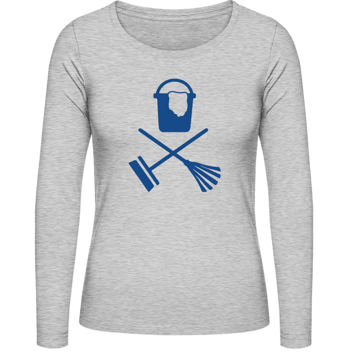 Cleaning Equipment Frauen Langarmshirt contain pic