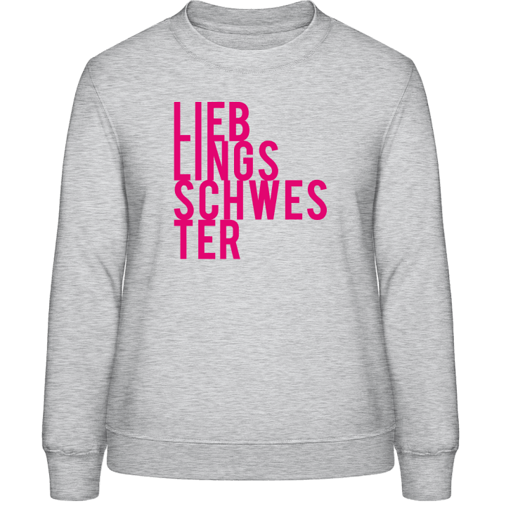 Lieblingsschwester Frauen Sweatshirt 0 image
