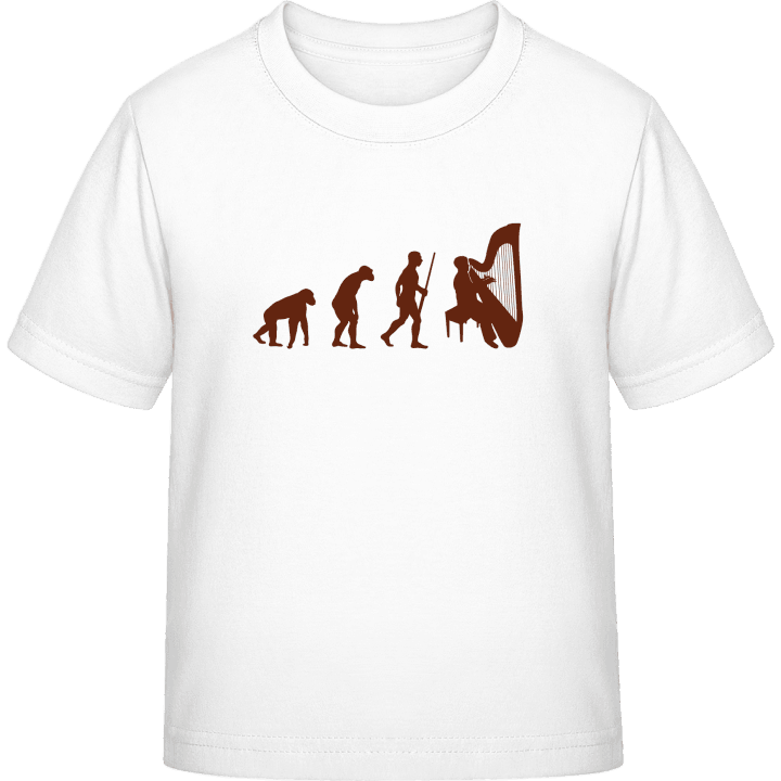 Harpist Evolution T-shirt för barn contain pic