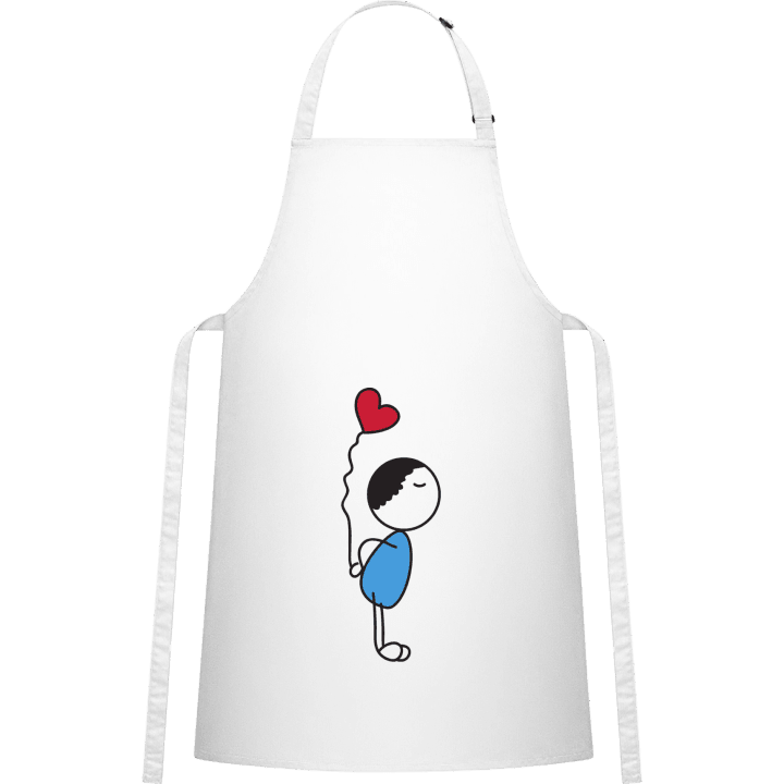 Boy In Love Kitchen Apron contain pic