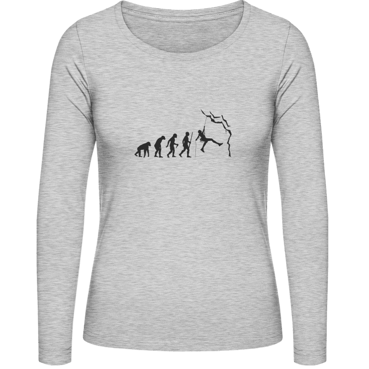 Climbing Evolution Women long Sleeve Shirt contain pic