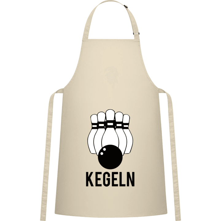 Kegeln und Pins Delantal de cocina contain pic
