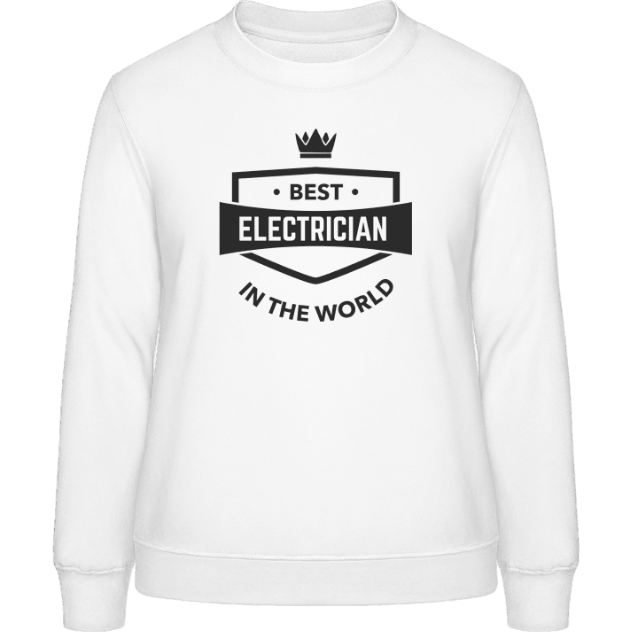 Best Electrician In The World Sweat-shirt pour femme contain pic