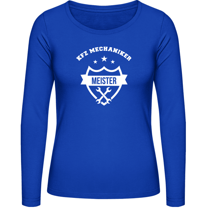 KFZ Mechaniker Meister Langermet skjorte for kvinner contain pic