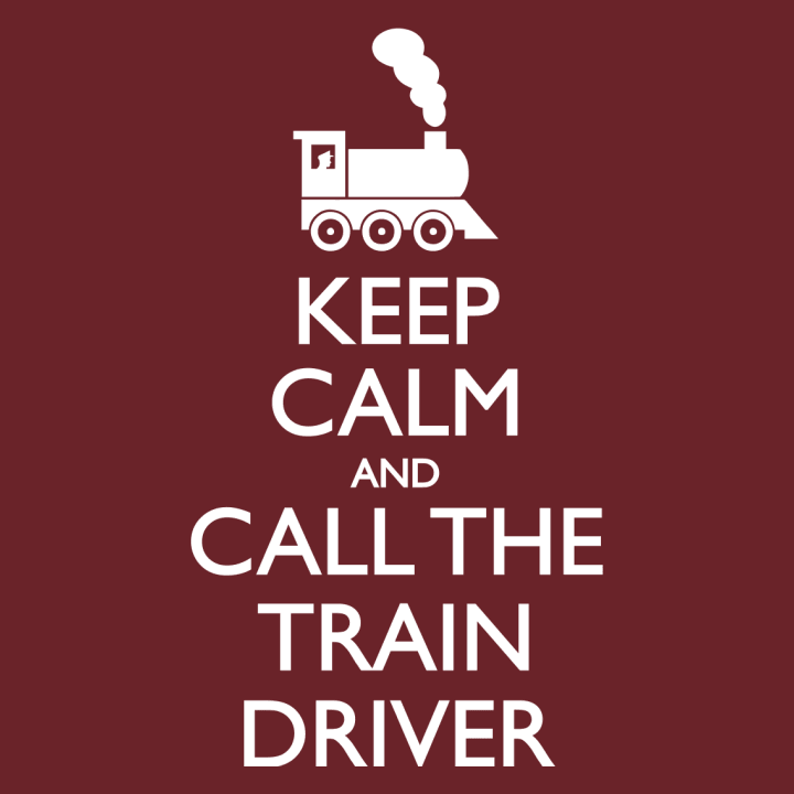Keep Calm And Call The Train Driver Felpa con cappuccio da donna 0 image