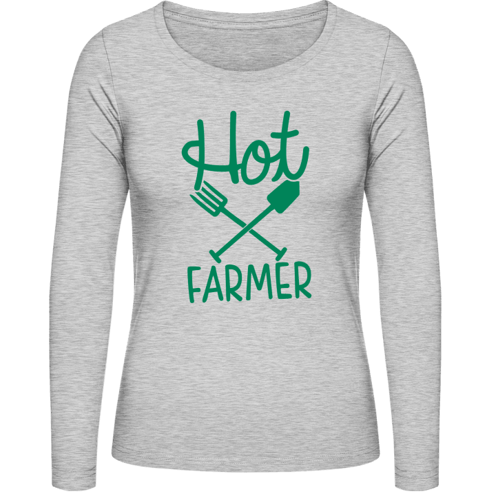 Hot Farmer T-shirt à manches longues pour femmes contain pic