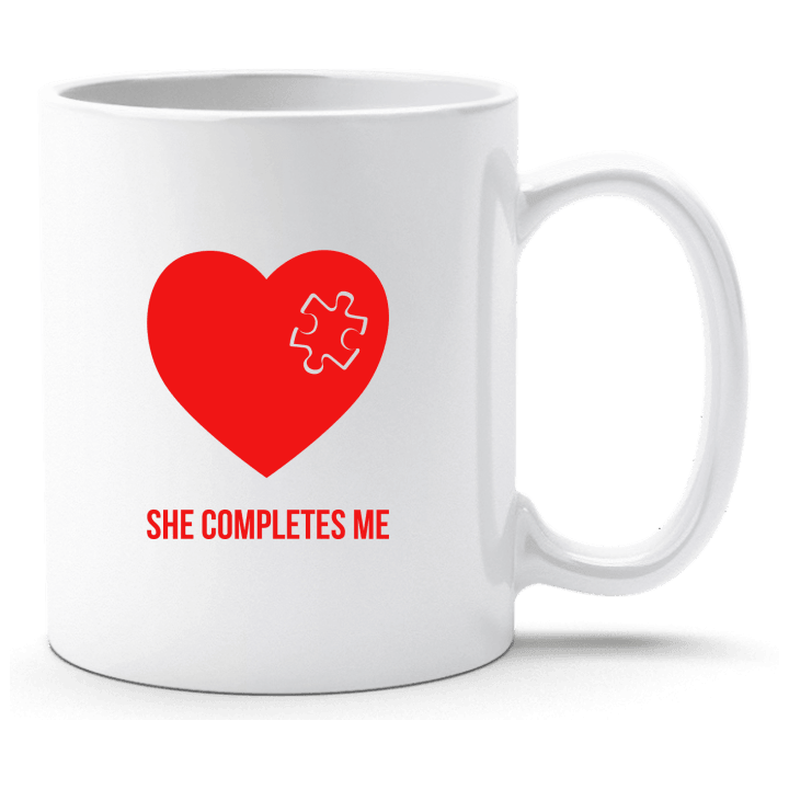 She Completes Me Tasse contain pic