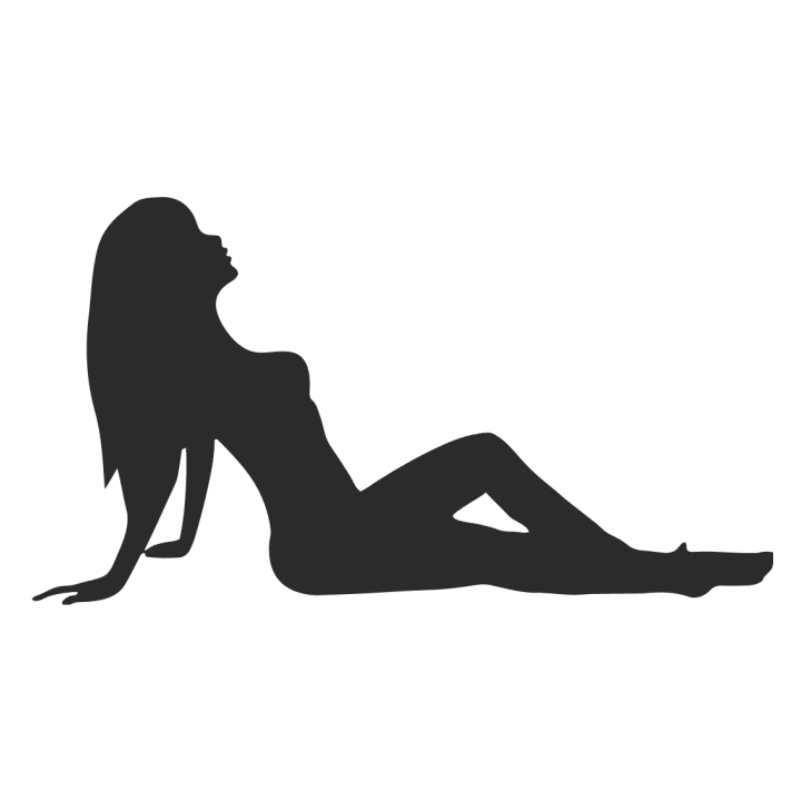 Sexy Woman Silhouette Huvtröja 0 image