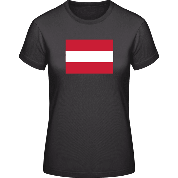 Austria Flag T-shirt för kvinnor contain pic