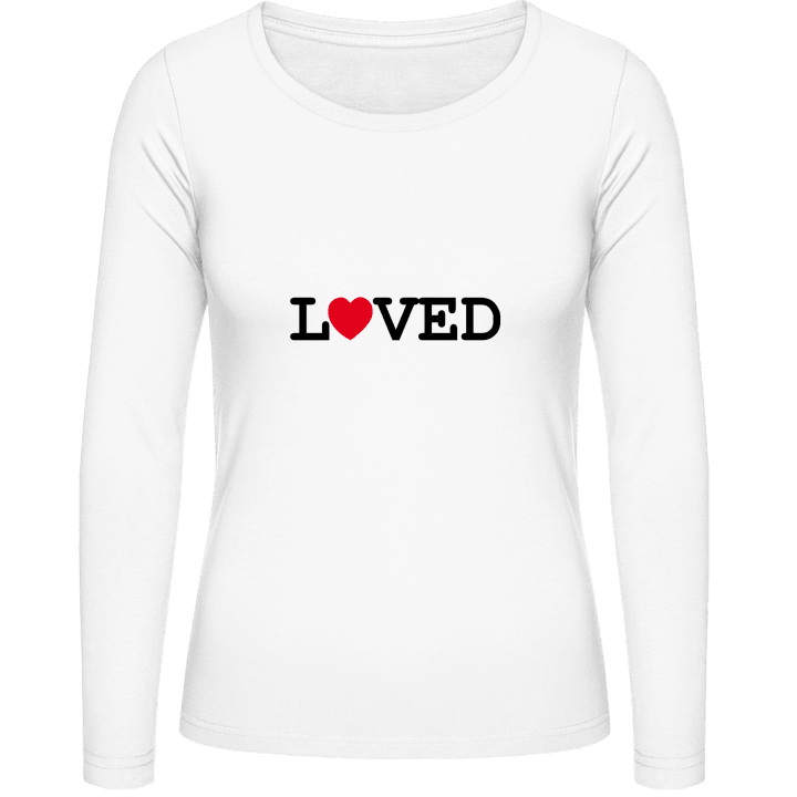 Loved Vrouwen Lange Mouw Shirt contain pic