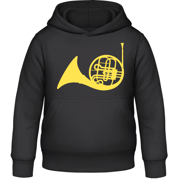 French Horn Logo Kids Hoodie contain pic