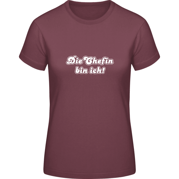 Chefin T-skjorte for kvinner 0 image