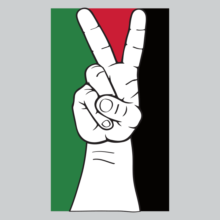 Peace Palestine Flag Beker 0 image