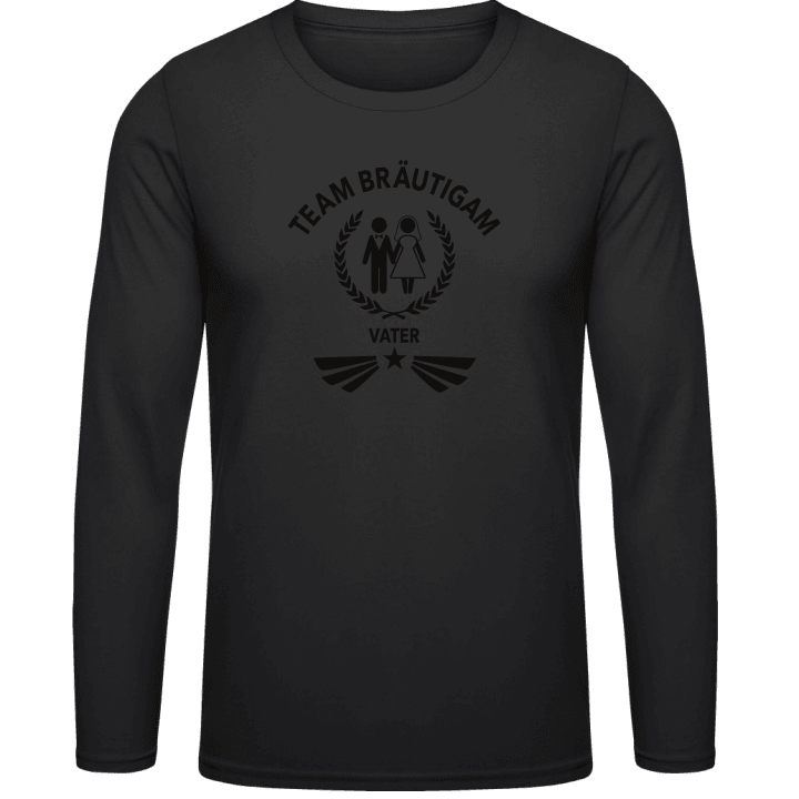 Team Bräutigam Vater Shirt met lange mouwen contain pic