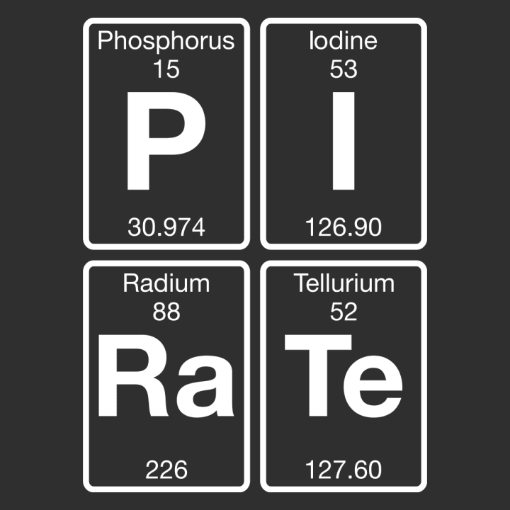 PIRATE Chemical Elements Camiseta infantil 0 image