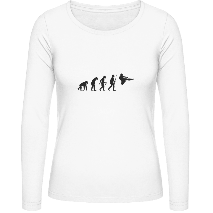Karate Evolution Vrouwen Lange Mouw Shirt contain pic