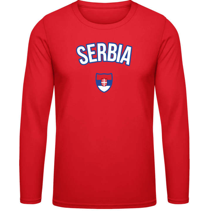 SERBIA Fan Shirt met lange mouwen 0 image