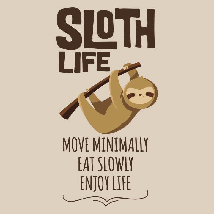 Sloth Life Hoodie för kvinnor 0 image