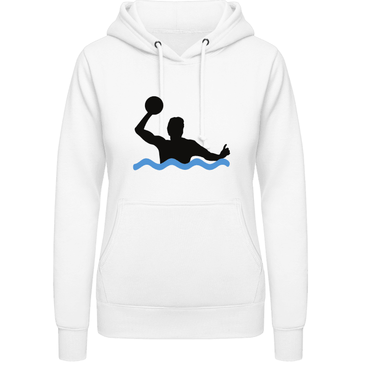 Water Polo Player Felpa con cappuccio da donna contain pic