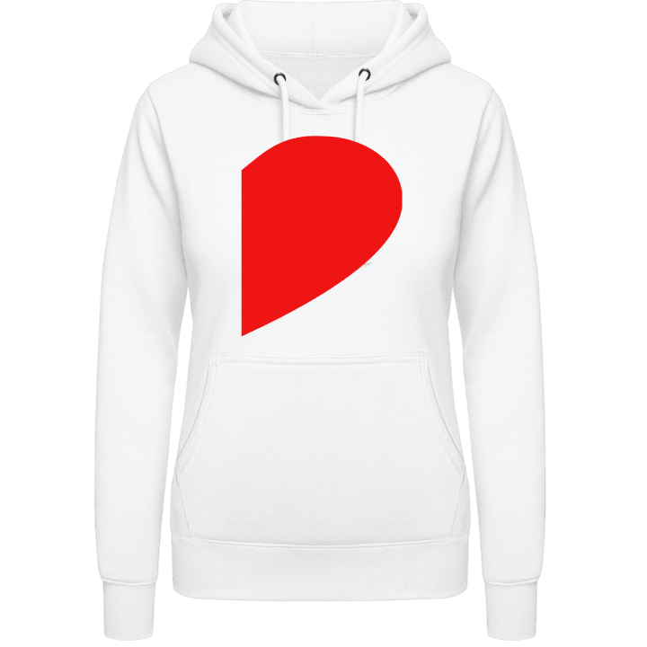 Couple Heart Right Vrouwen Hoodie contain pic