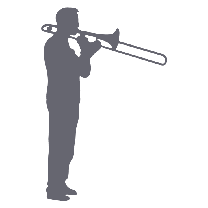 Trombonist Silhouette Hettegenser 0 image