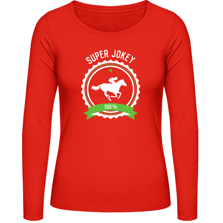 Super Jokey 100 Percent Kvinnor långärmad skjorta contain pic