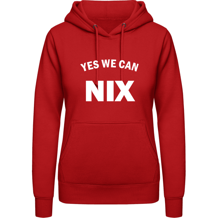 Yes We Can Nix Vrouwen Hoodie contain pic