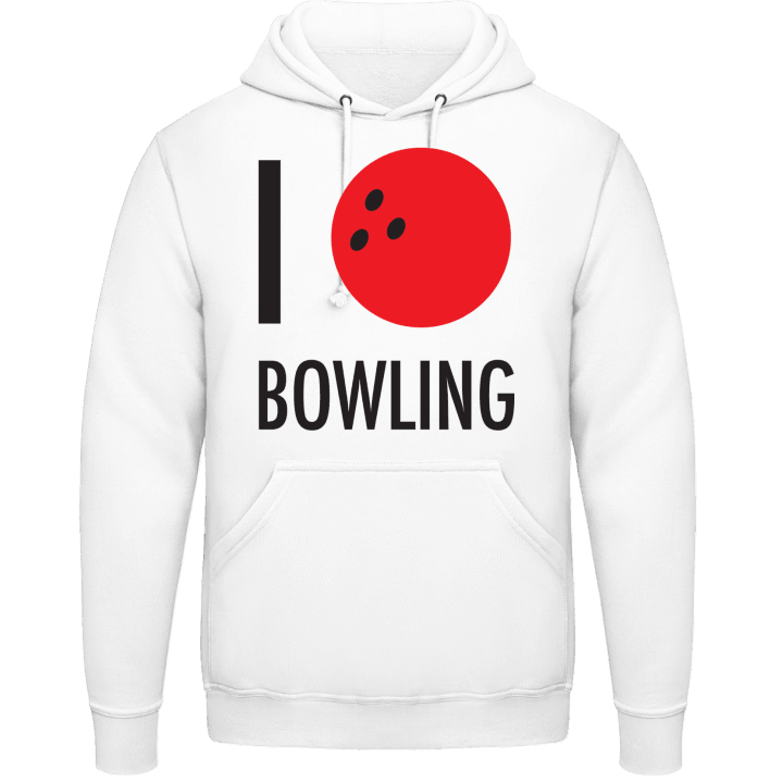 I Heart Bowling Hoodie contain pic
