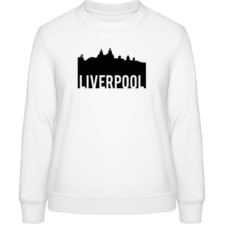 Liverpool City Skyline Genser for kvinner contain pic