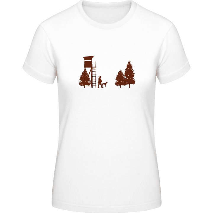 Ranger In The Forest T-shirt för kvinnor contain pic