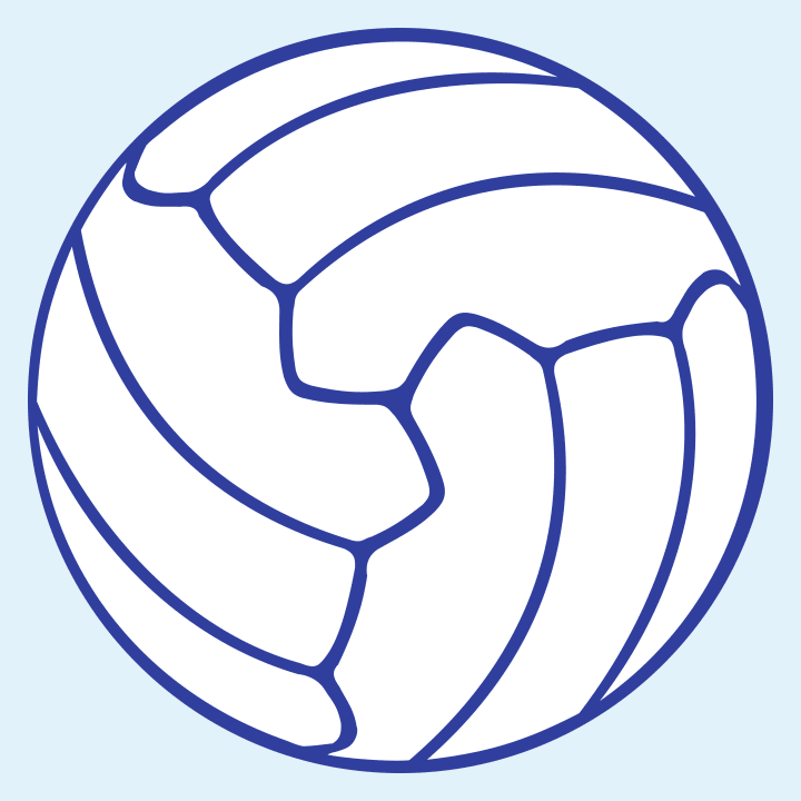 White Volleyball Ball Shirt met lange mouwen 0 image