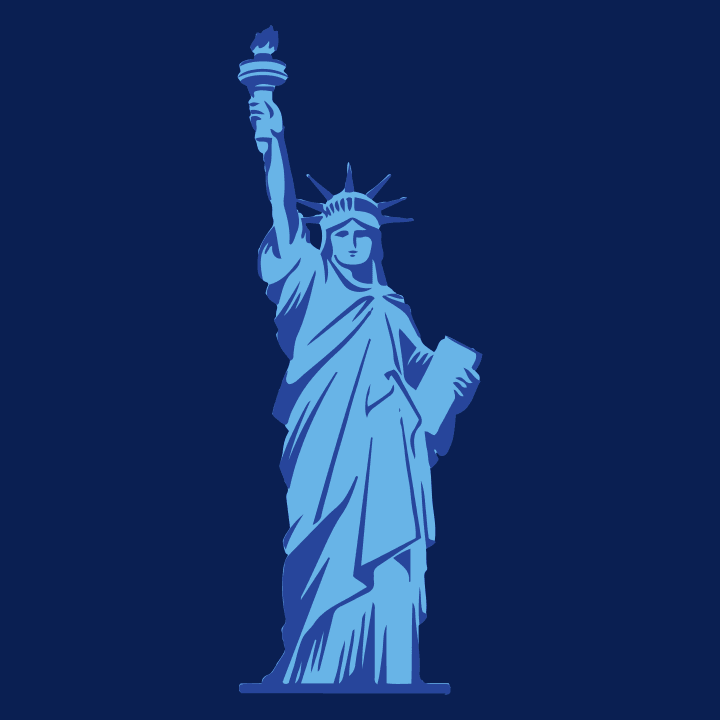 Statue Of Liberty Icon Kvinnor långärmad skjorta 0 image
