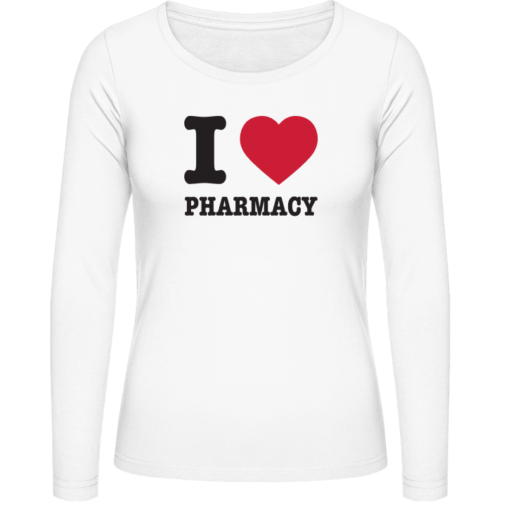 I Love Heart Pharmacy Vrouwen Lange Mouw Shirt contain pic