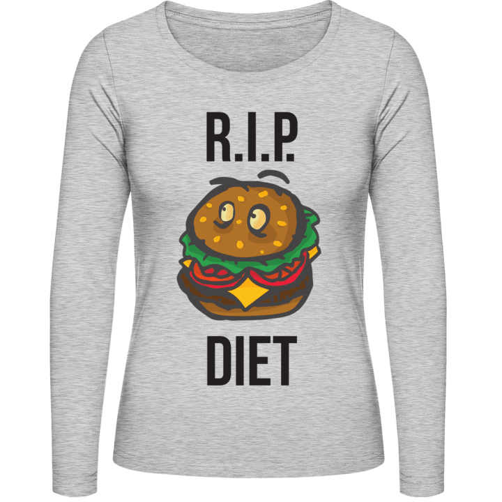RIP Diet T-shirt à manches longues pour femmes contain pic