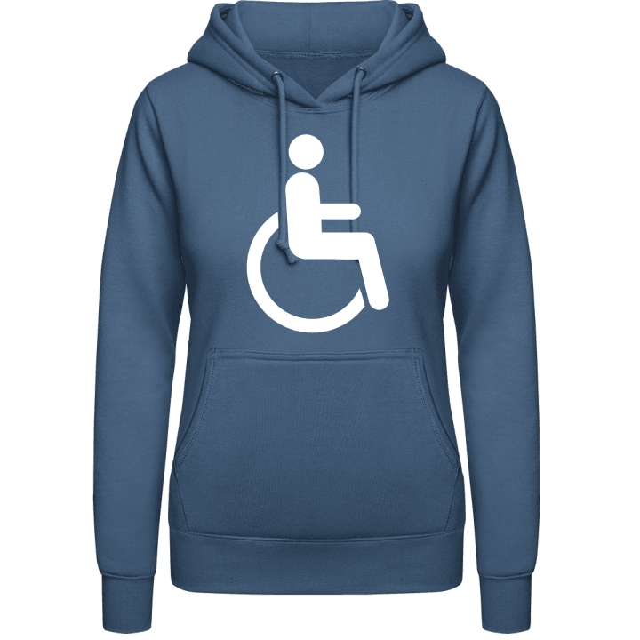 fauteuil roulant Sweat à capuche pour femme contain pic