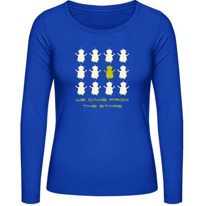 Space Invaders From The Stars T-shirt à manches longues pour femmes 0 image