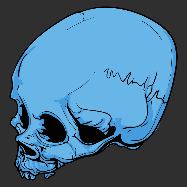 Blue Skull Long Sleeve Shirt 0 image