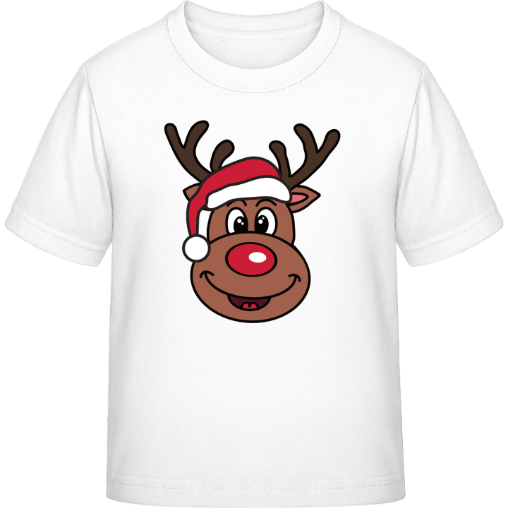 Cute Christmas Reindeer T-shirt til børn 0 image