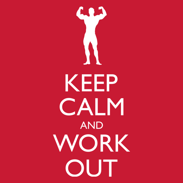 Keep Calm and Work Out T-shirt för kvinnor 0 image