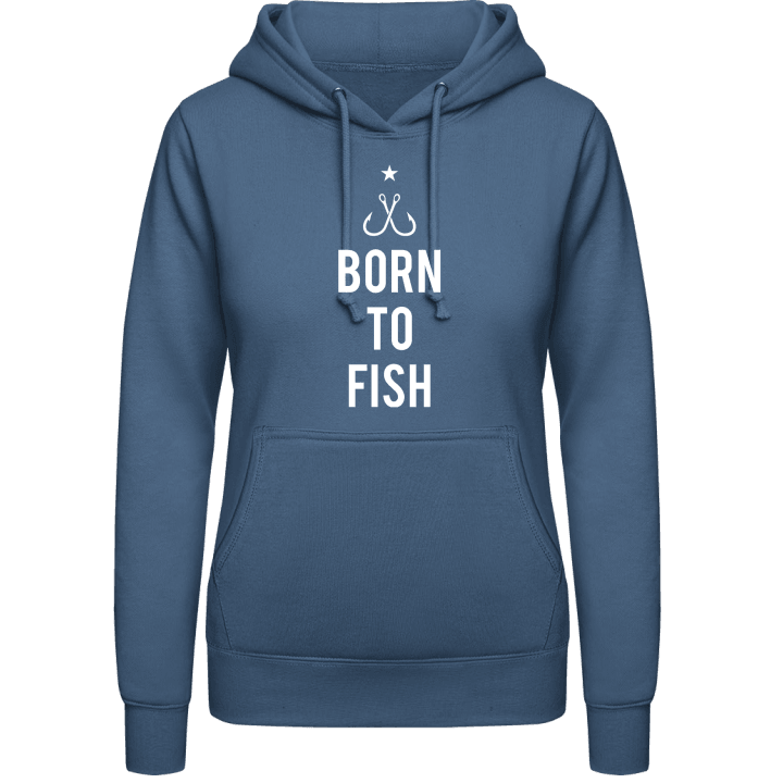 Born To Fish Simple Vrouwen Hoodie 0 image
