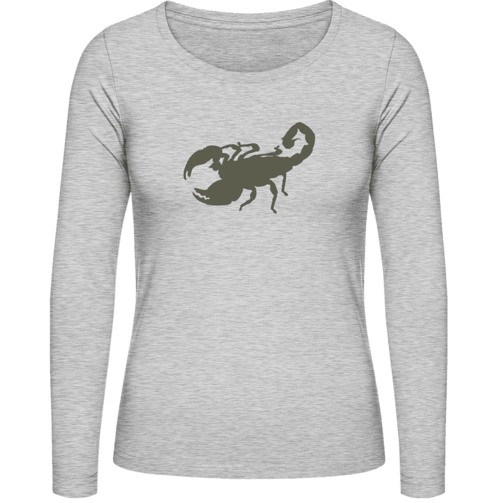 scorpion silhouette Vrouwen Lange Mouw Shirt 0 image