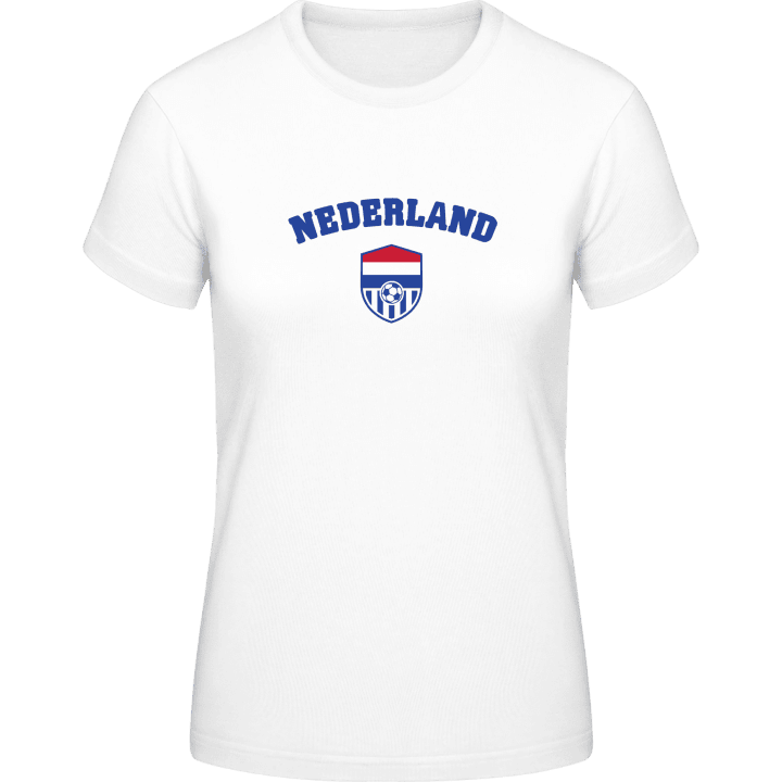Nederland Football Fan T-shirt för kvinnor contain pic