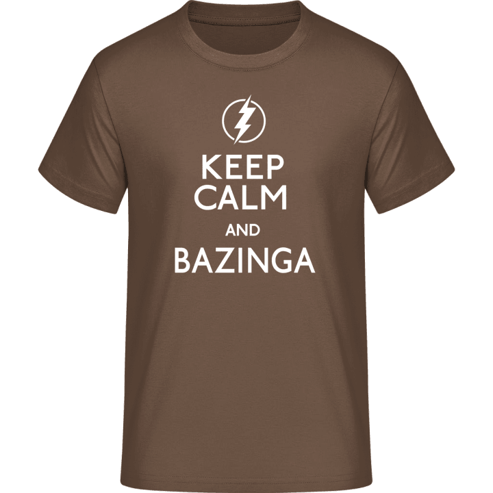 Keep Calm And Bazinga T-shirt 0 image